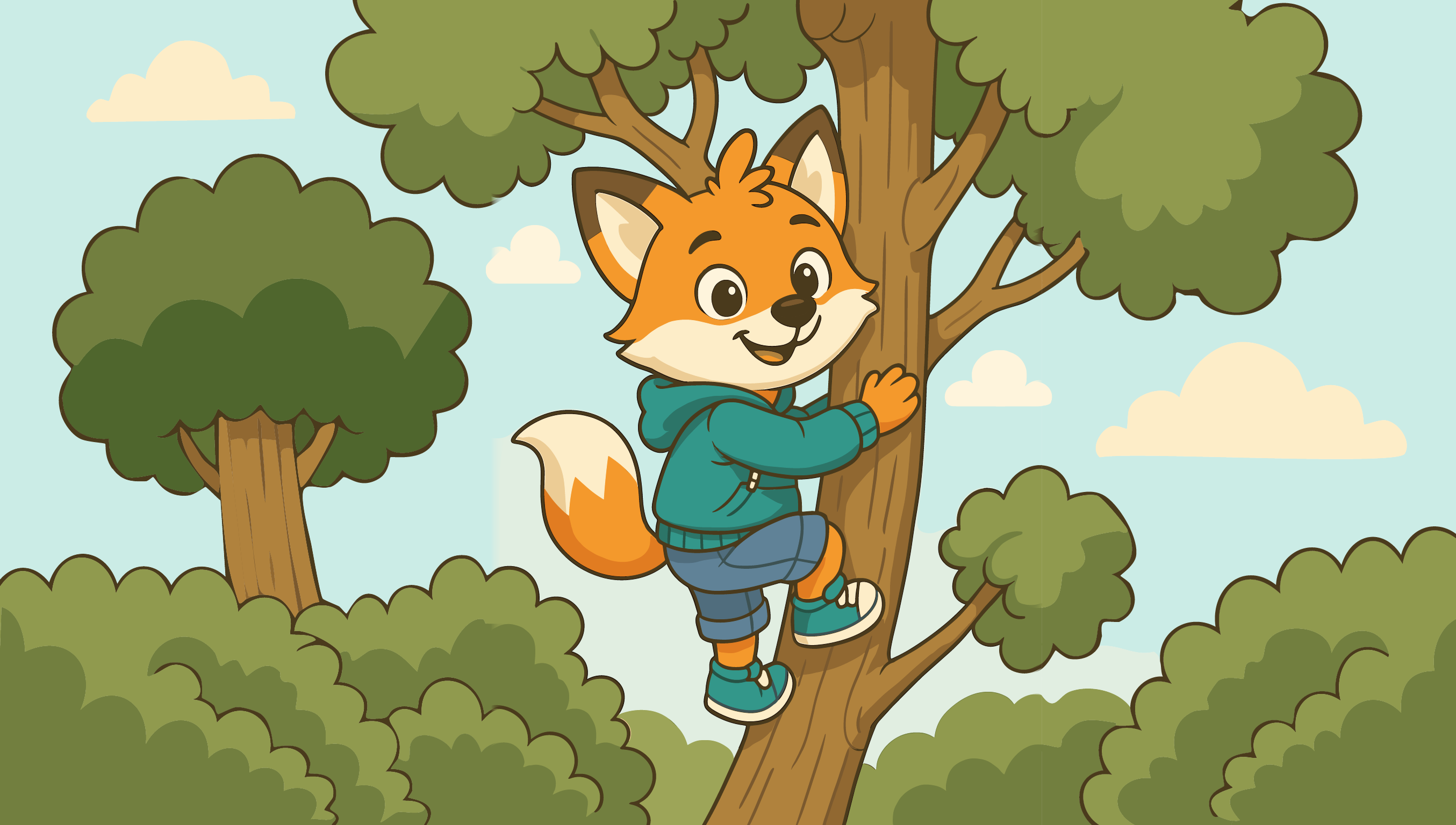 Communication garden where conversations bloom